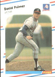 1988 Fleer Baseball Cards      546     David Palmer